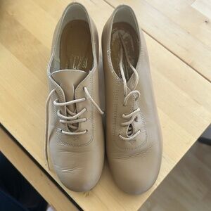 Freed of London practice ballroom dance shoes.